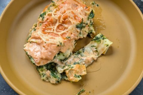 Cliquez pour zoomer ! Lasagnes au saumon et aux épinards Thermomix par kwole59