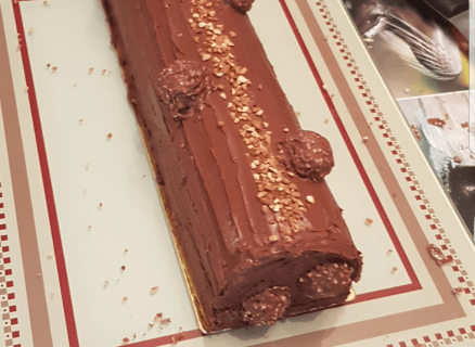 Cliquez pour zoomer ! Bûche Ferrero Rocher Thermomix par Celine.R