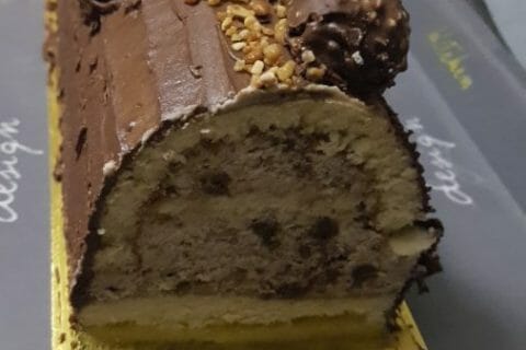 Cliquez pour zoomer ! Bûche Ferrero Rocher Thermomix par Celine.R