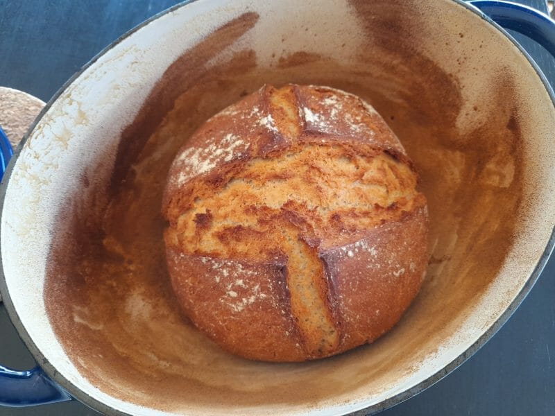 Cliquez pour zoomer ! Pain Cocotte Thermomix par mumette77