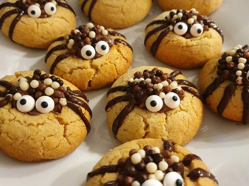 Cliquez pour zoomer ! Spider cookies – cookies araignées Thermomix par raph1103