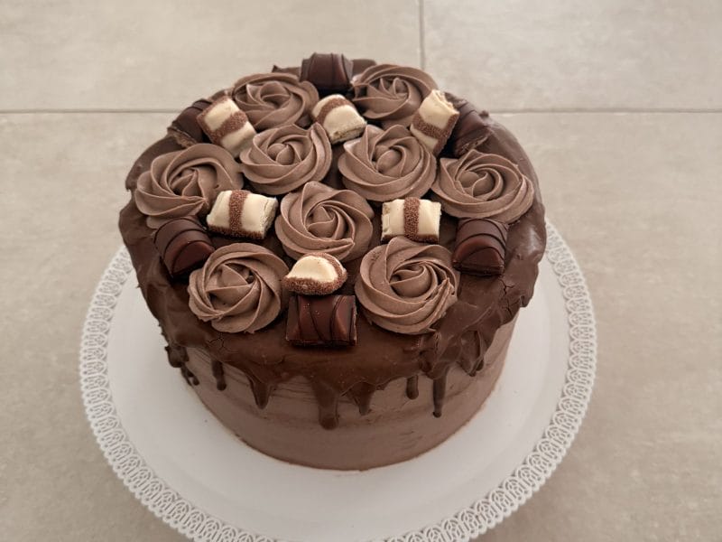 Cliquez pour zoomer ! Layer cake Kinder Bueno Thermomix par solenedmts