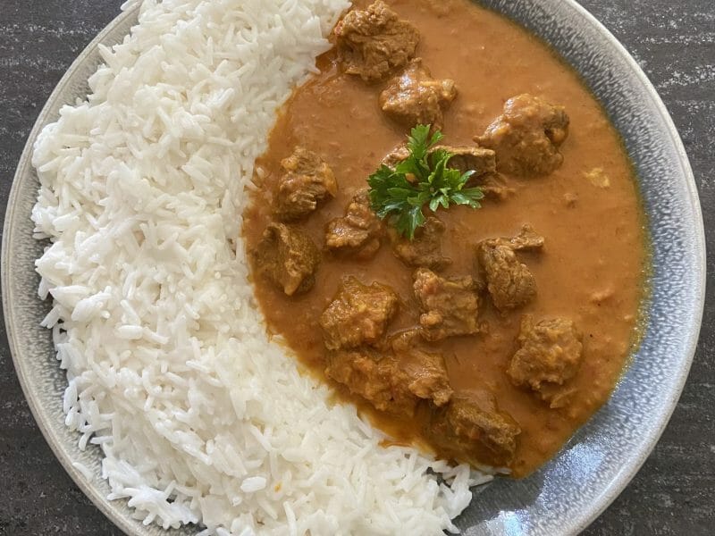 Cliquez pour zoomer ! Curry de boeuf Thermomix par jujucana