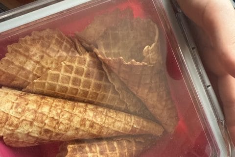 Cliquez pour zoomer ! Cornets de glace Thermomix par Isa88100