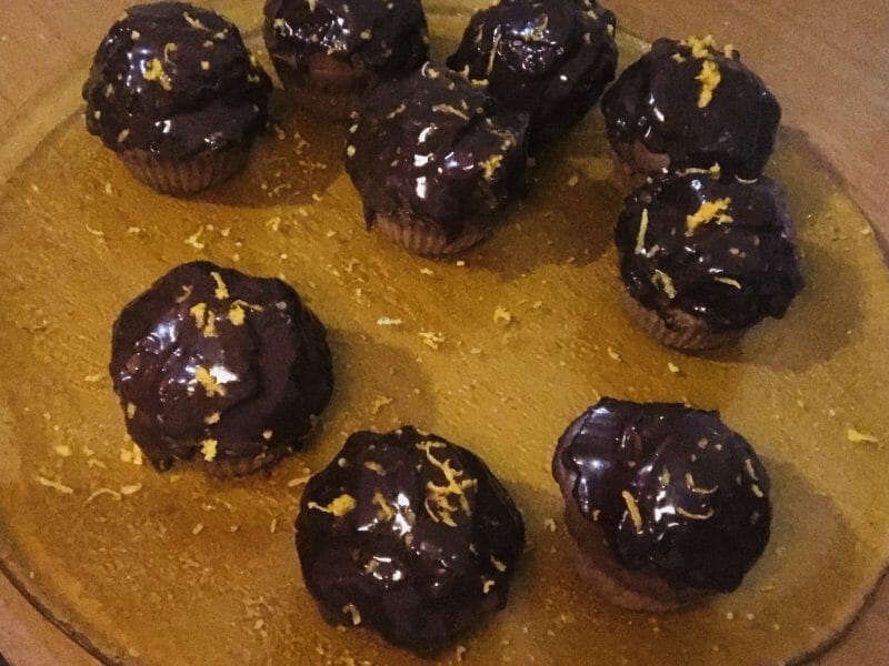 Cliquez pour zoomer ! Muffins façon Sacher Thermomix par emma_150