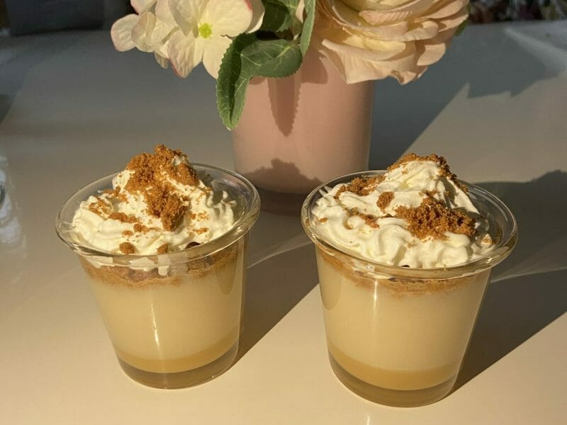 Cliquez pour zoomer ! Verrines pommes caramel et spéculoos Thermomix par Elena