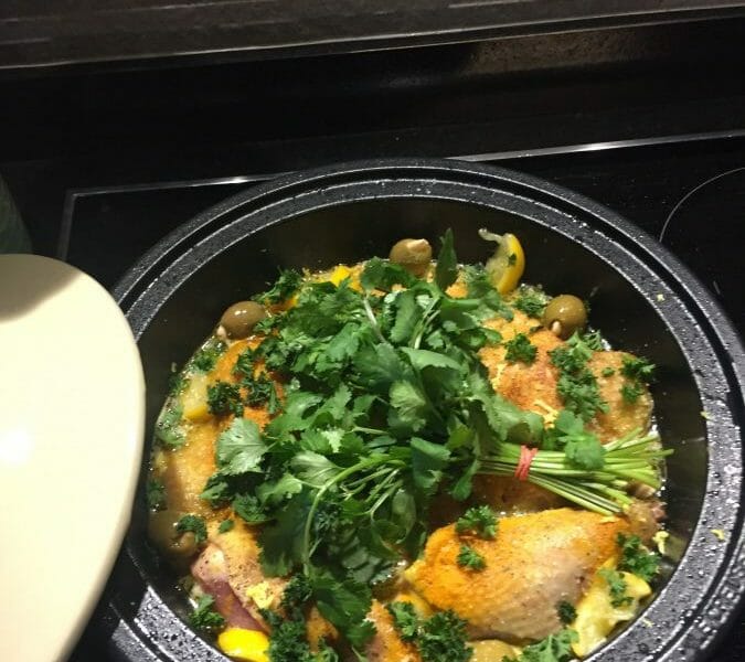Cliquez pour zoomer ! Tajine de poulet aux olives Thermomix par Myriam