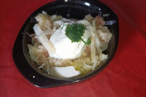 Cliquez pour zoomer ! Risotto poireaux et lardons Thermomix par emilie_939