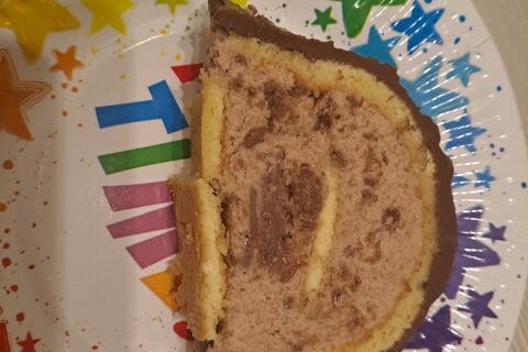 Cliquez pour zoomer ! Bûche Ferrero Rocher Thermomix par emilie_939