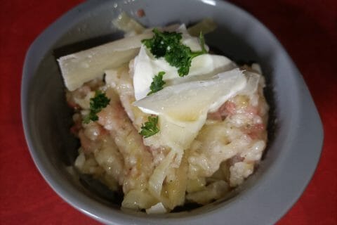 Cliquez pour zoomer ! Risotto poireaux et lardons Thermomix par emilie_939