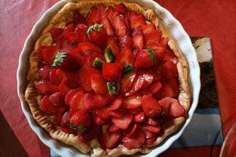 Cliquez pour zoomer ! Tarte aux fraises Thermomix par emilie_939