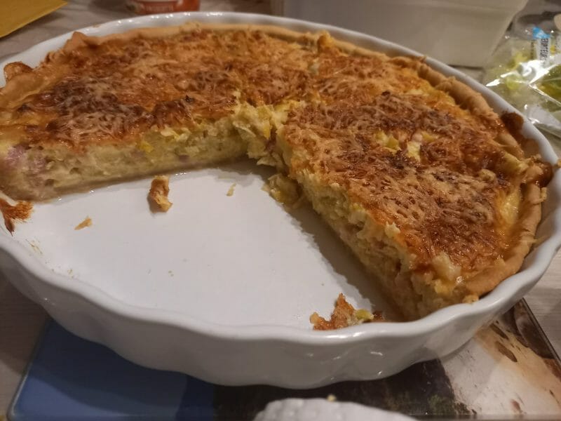 Cliquez pour zoomer ! Tarte aux poireaux Thermomix par emilie_939