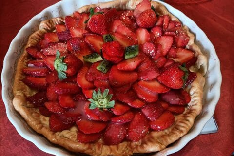 Cliquez pour zoomer ! Tarte aux fraises Thermomix par emilie_939