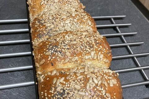 Cliquez pour zoomer ! Pain de mie aux blancs d’oeufs et aux graines de céréales Thermomix par Mo87