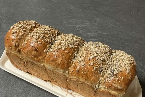Cliquez pour zoomer ! Pain de mie aux blancs d’oeufs et aux graines de céréales Thermomix par Mo87