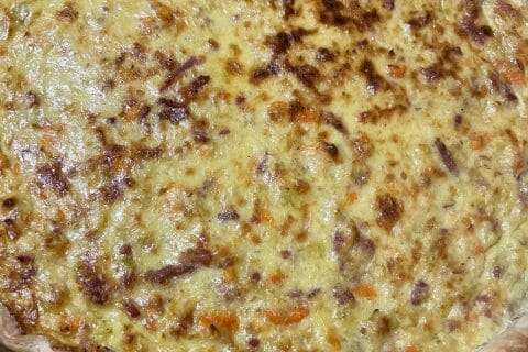 Cliquez pour zoomer ! Tarte courgettes et carottes Thermomix par alysselou