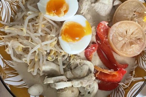 Cliquez pour zoomer ! Ramen thaï au poulet Thermomix par alysselou