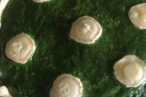 Cliquez pour zoomer ! Quiche épinards et lardons Thermomix par kiki2010