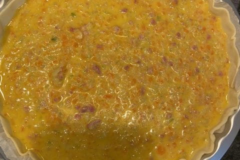 Cliquez pour zoomer ! Tarte courgettes et carottes Thermomix par kiki2010