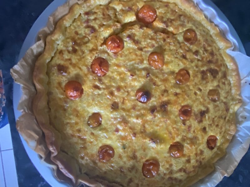 Cliquez pour zoomer ! Tarte courgettes et carottes Thermomix par kiki2010