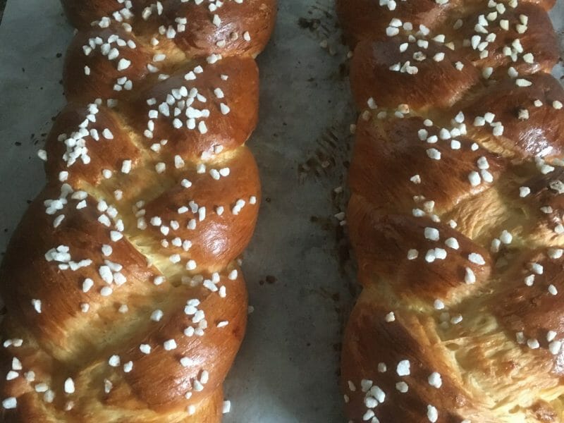 Cliquez pour zoomer ! Brioche tressée à la mie filante Thermomix par kiki2010