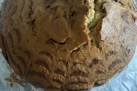 Cliquez pour zoomer ! Gâteau zébré Thermomix par kiki2010