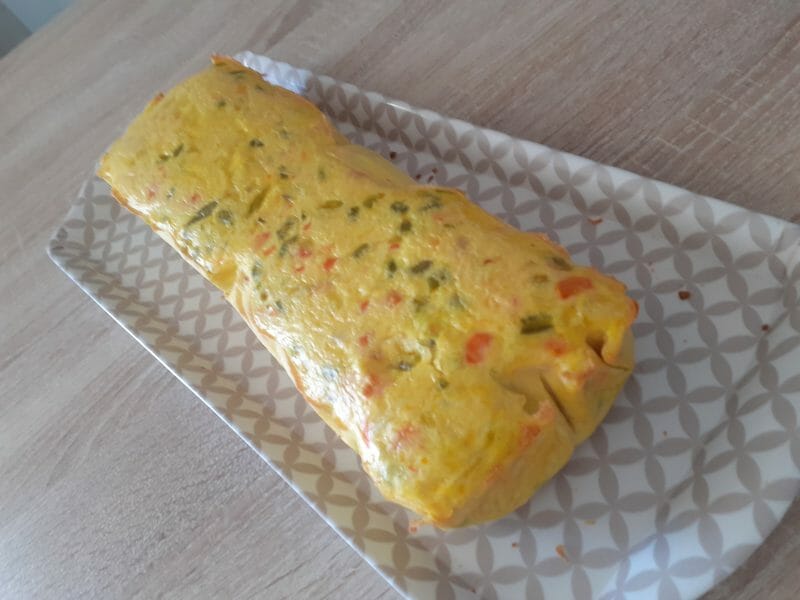 Cliquez pour zoomer ! Terrine de macédoine et surimi Thermomix par appellesmoijamesbond