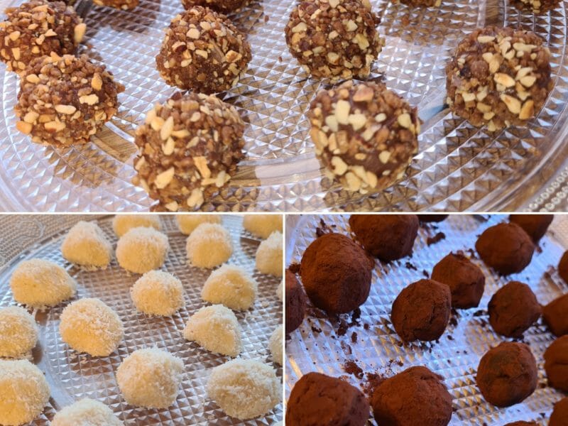 Cliquez pour zoomer ! Truffes au chocolat Thermomix par so0w-fille