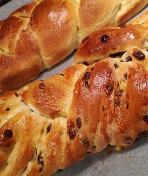Cliquez pour zoomer ! Brioche tressée à la mie filante Thermomix par Elodescollines