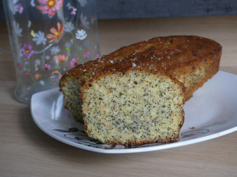 Cliquez pour zoomer ! Cake pavot et citron Thermomix par nadinemarie