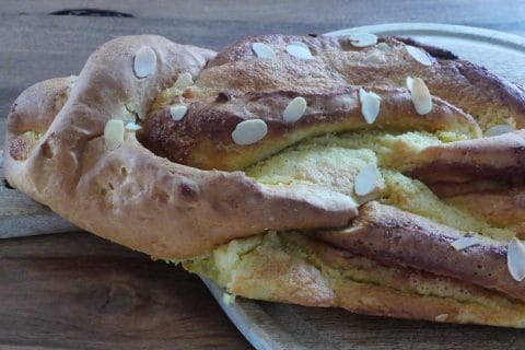 Cliquez pour zoomer ! Brioche à la crème d’amande Thermomix par nadinemarie