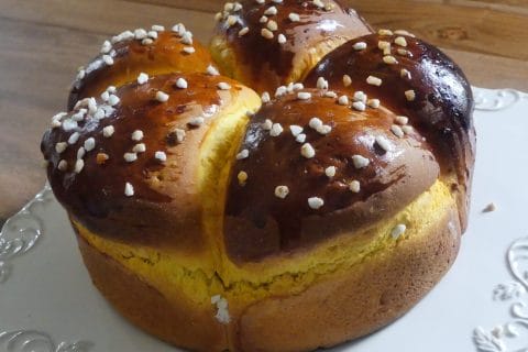 Cliquez pour zoomer ! Pão de Abóbora – Brioche à la courge Thermomix par nadinemarie