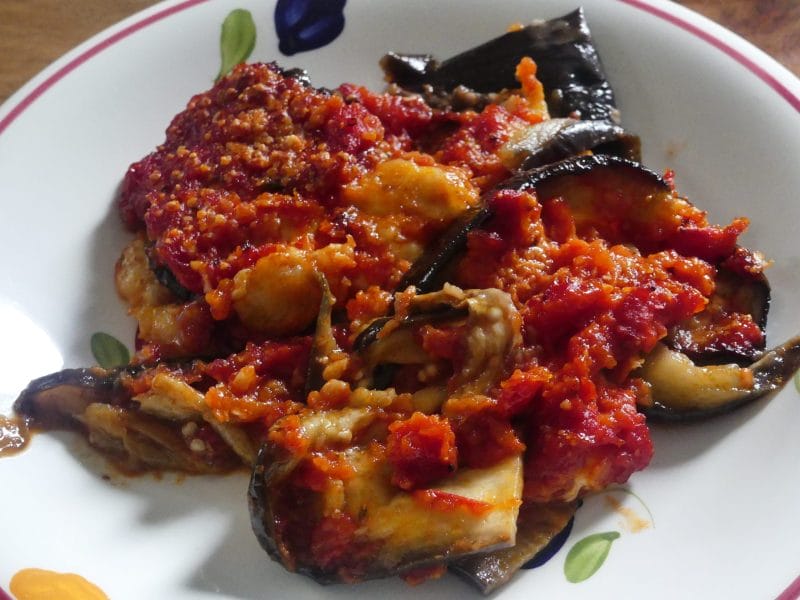 Cliquez pour zoomer ! Aubergines à la parmesane Thermomix par nadinemarie