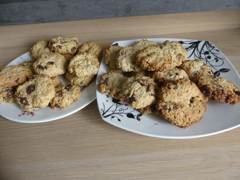 Cliquez pour zoomer ! Biscuits tendres aux flocons d’avoine Thermomix par nadinemarie