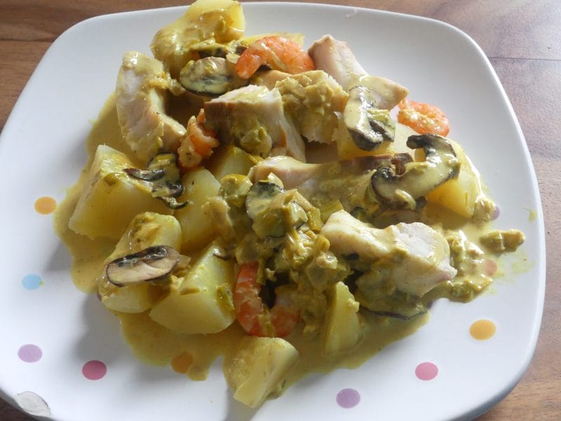 Cliquez pour zoomer ! Blanquette de lotte Thermomix par nadinemarie