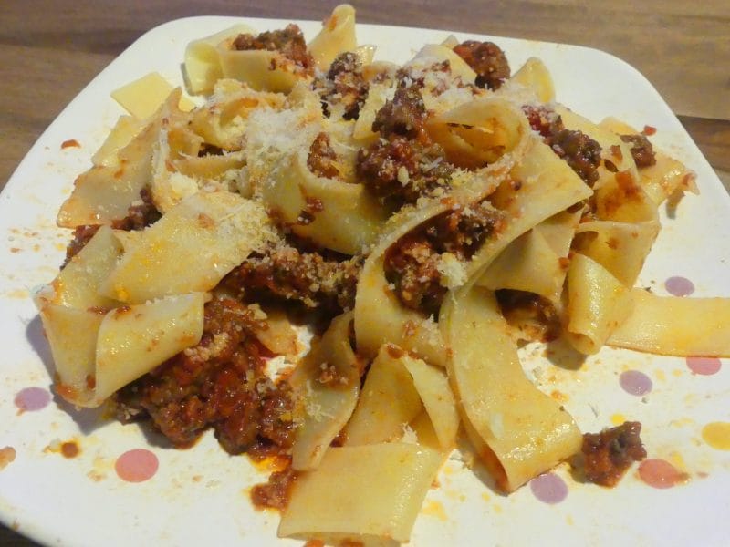 Cliquez pour zoomer ! Spaghettis bolognaise Thermomix par nadinemarie