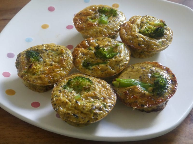 Cliquez pour zoomer ! Bouchées brocoli lardons Thermomix par nadinemarie