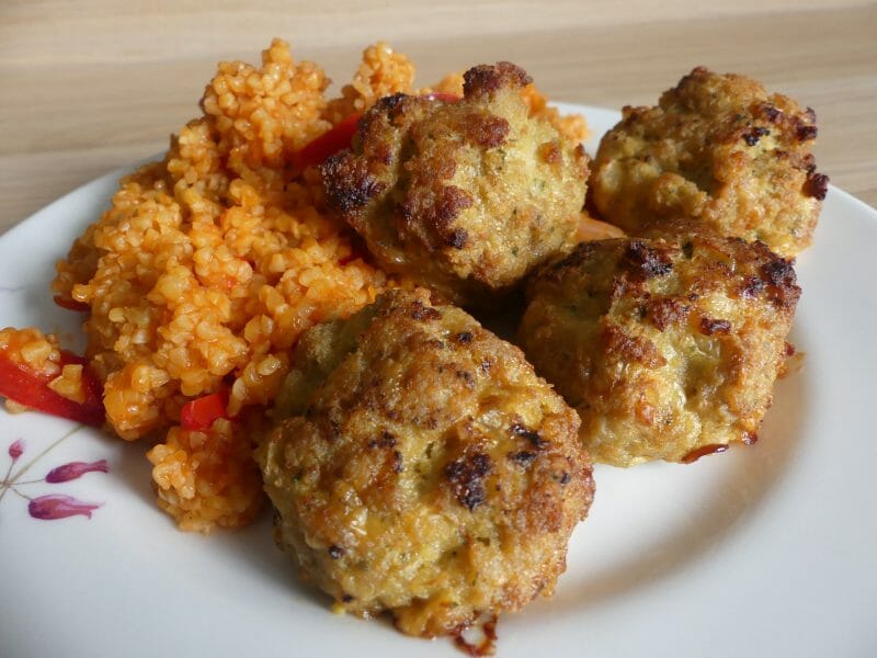 Cliquez pour zoomer ! Boulettes de veau à la tomme Thermomix par nadinemarie