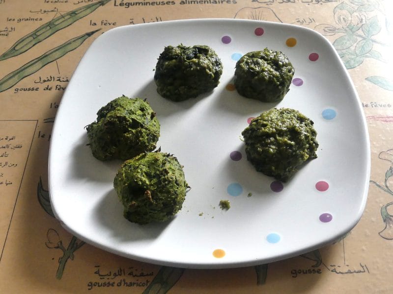 Cliquez pour zoomer ! Boulettes d’épinards et parmesan Thermomix par nadinemarie