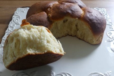 Cliquez pour zoomer ! Brioche au yaourt et à la vanille Thermomix par nadinemarie