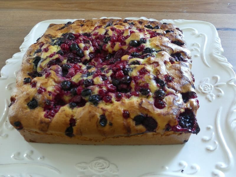 Cliquez pour zoomer ! Bublanina aux fruits rouges Thermomix par nadinemarie