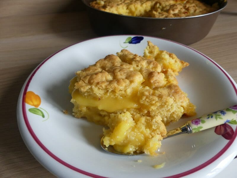 Cliquez pour zoomer ! Cake au lemon curd Thermomix par nadinemarie