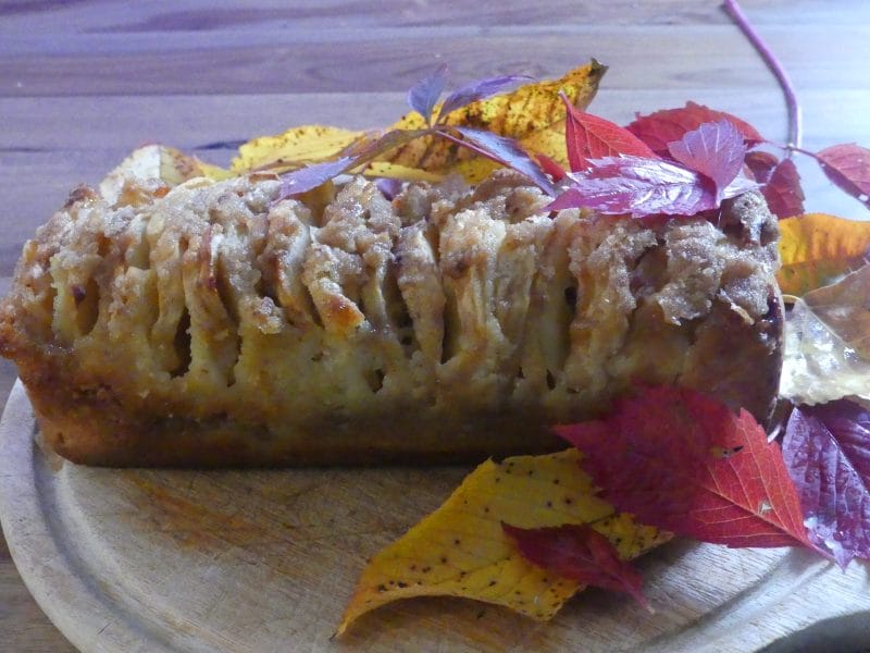 Cliquez pour zoomer ! Cake aux pommes à l’ancienne Thermomix par nadinemarie