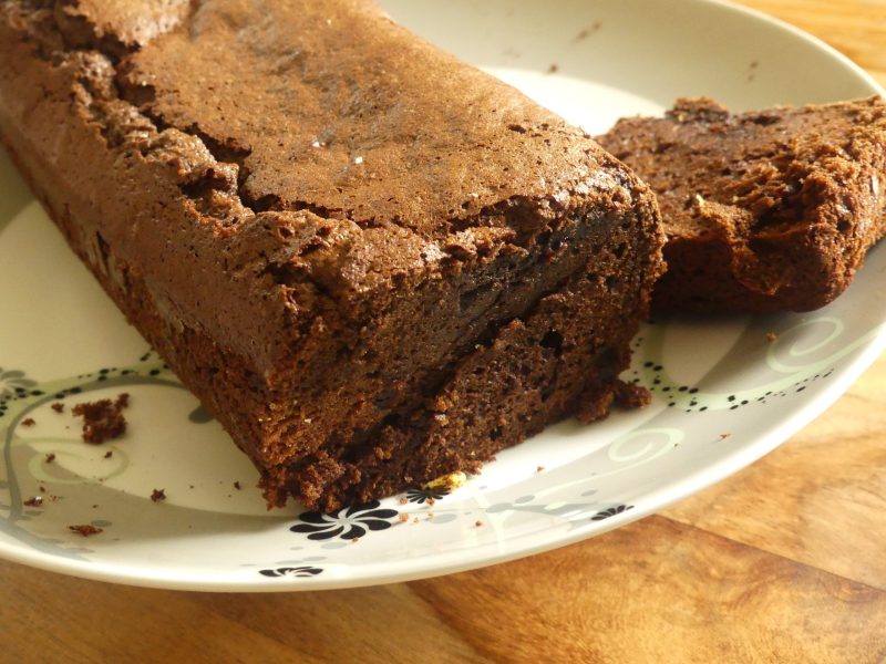 Cliquez pour zoomer ! Cake fondant choco-rhum Thermomix par nadinemarie