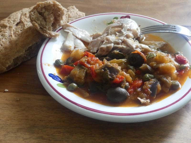 Cliquez pour zoomer ! Caponata sicilienne Thermomix par nadinemarie