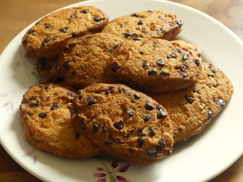 Cliquez pour zoomer ! Chokini – Biscuits orange et chocolat Thermomix par nadinemarie