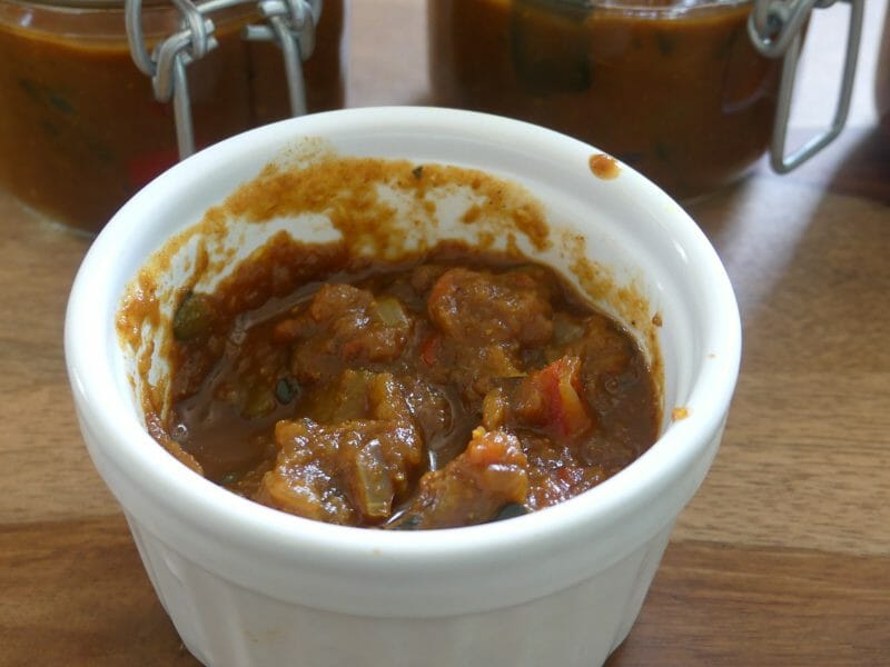 Cliquez pour zoomer ! Chutney de courgettes Thermomix par nadinemarie