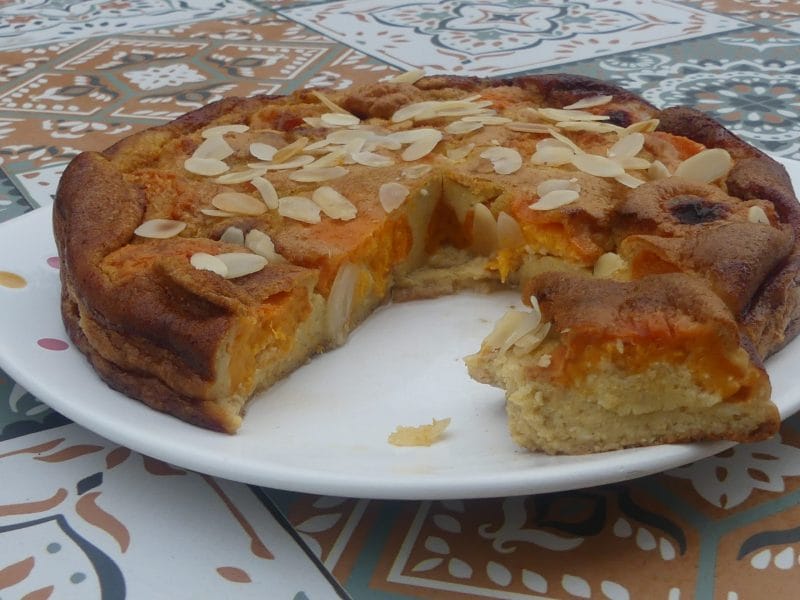 Cliquez pour zoomer ! Clafoutis aux abricots Thermomix par nadinemarie