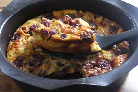 Cliquez pour zoomer ! Clafoutis aux cerises Thermomix par nadinemarie