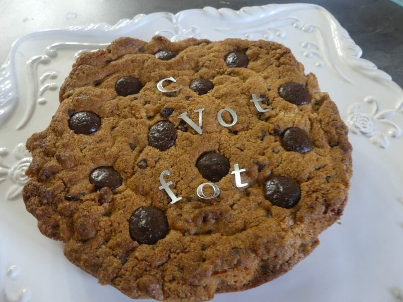 Cliquez pour zoomer ! Le cookie géant Thermomix par nadinemarie